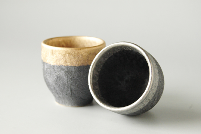 Gui-nomi sake cup earthenware vessels